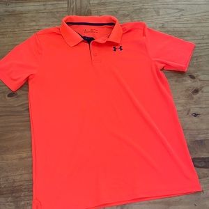 Boys underarmour polo